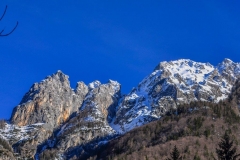 Dolina Krnica - pogled na okoliške gore.