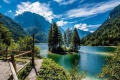 Rabeljsko jezero, Italija.