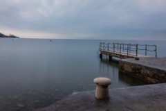 Spokojno jutro v Strunjanu.