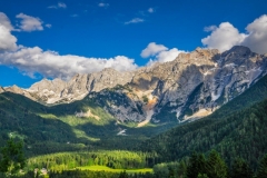 Prelepe gore nad Jezerskim.