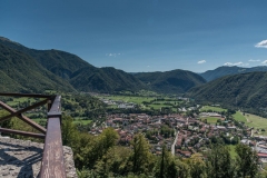 Pogled s tolminskega gradu